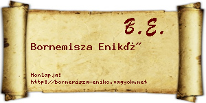 Bornemisza Enikő névjegykártya